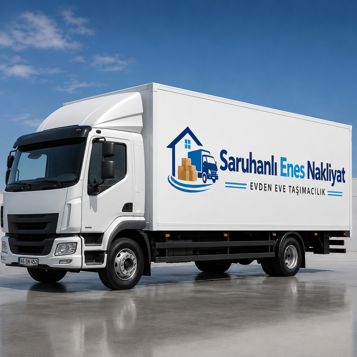 Saruhanlı Enes Nakliyat taşıma aracı